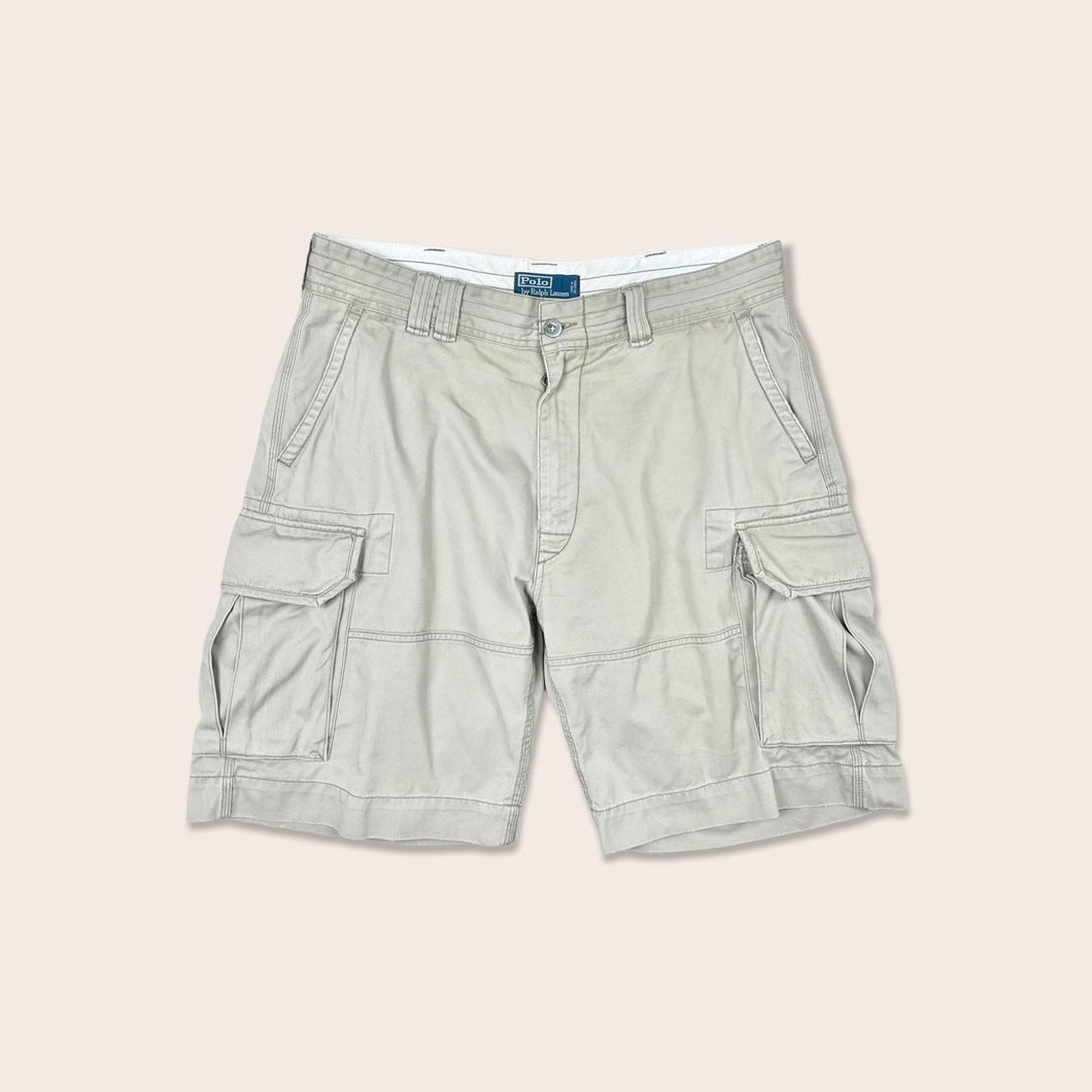 Polo Ralph Lauren Beige Cargo Shorts - 36”
