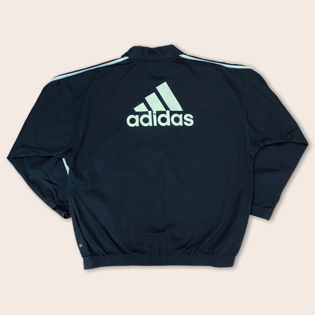 Adidas centre logo pullover jacket