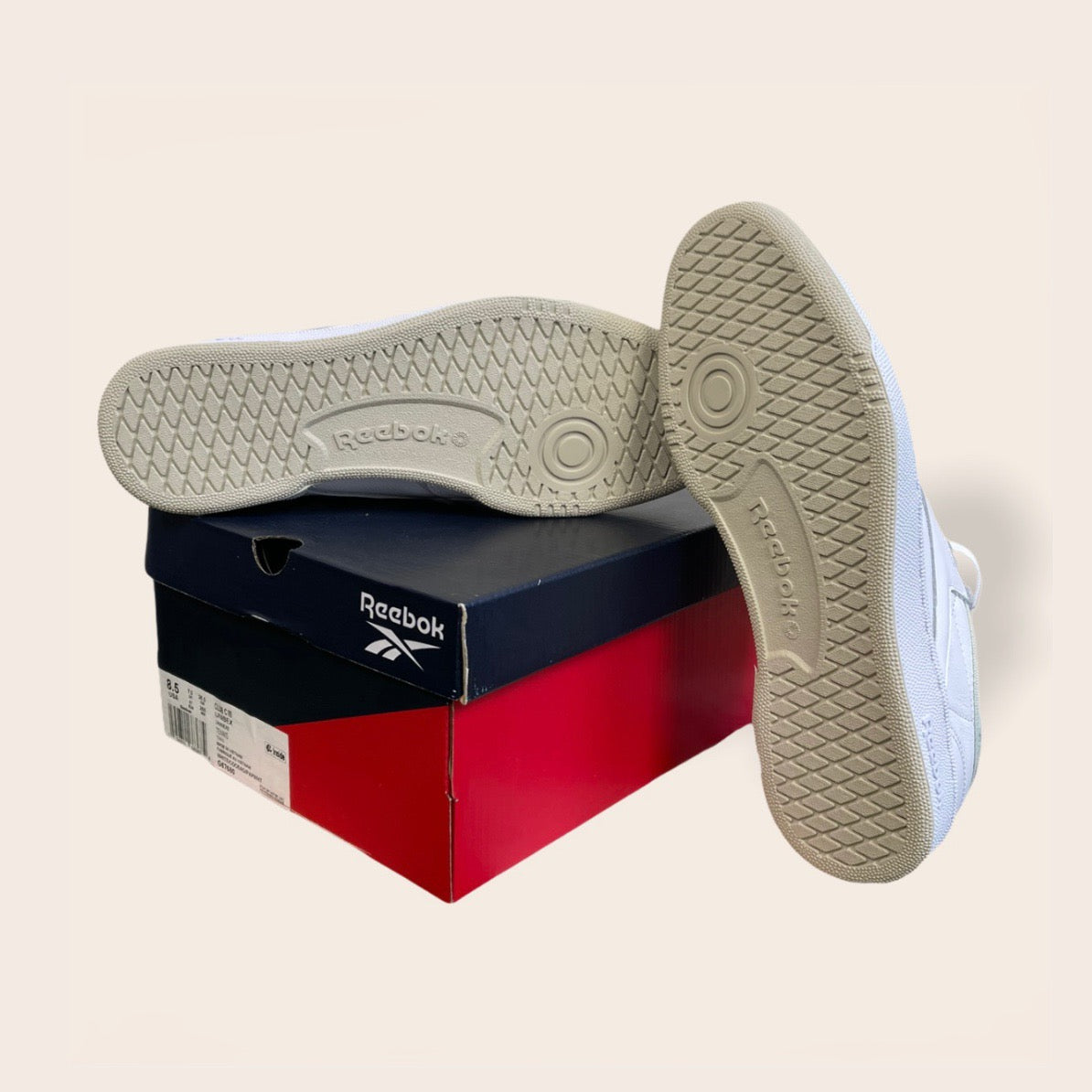 Reebok x Patta Club c Trainers white/cream/green – Since'99 Vintage