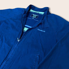 Load image into Gallery viewer, Reebok navy Harrington jacket
