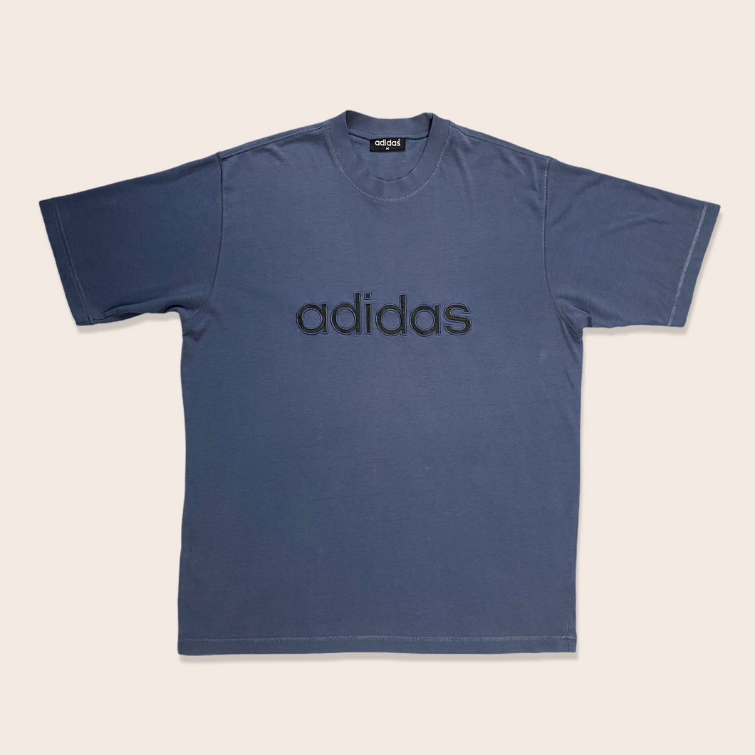 Adidas embroidered spell out t-shirt