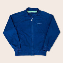 Load image into Gallery viewer, Reebok navy Harrington jacket
