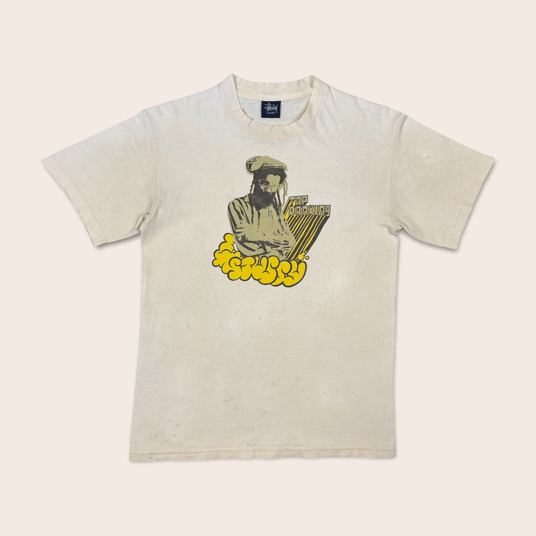 (2000’s) Stussy Reggae ‘Top Ranking’ graphic t-shirt - S/M