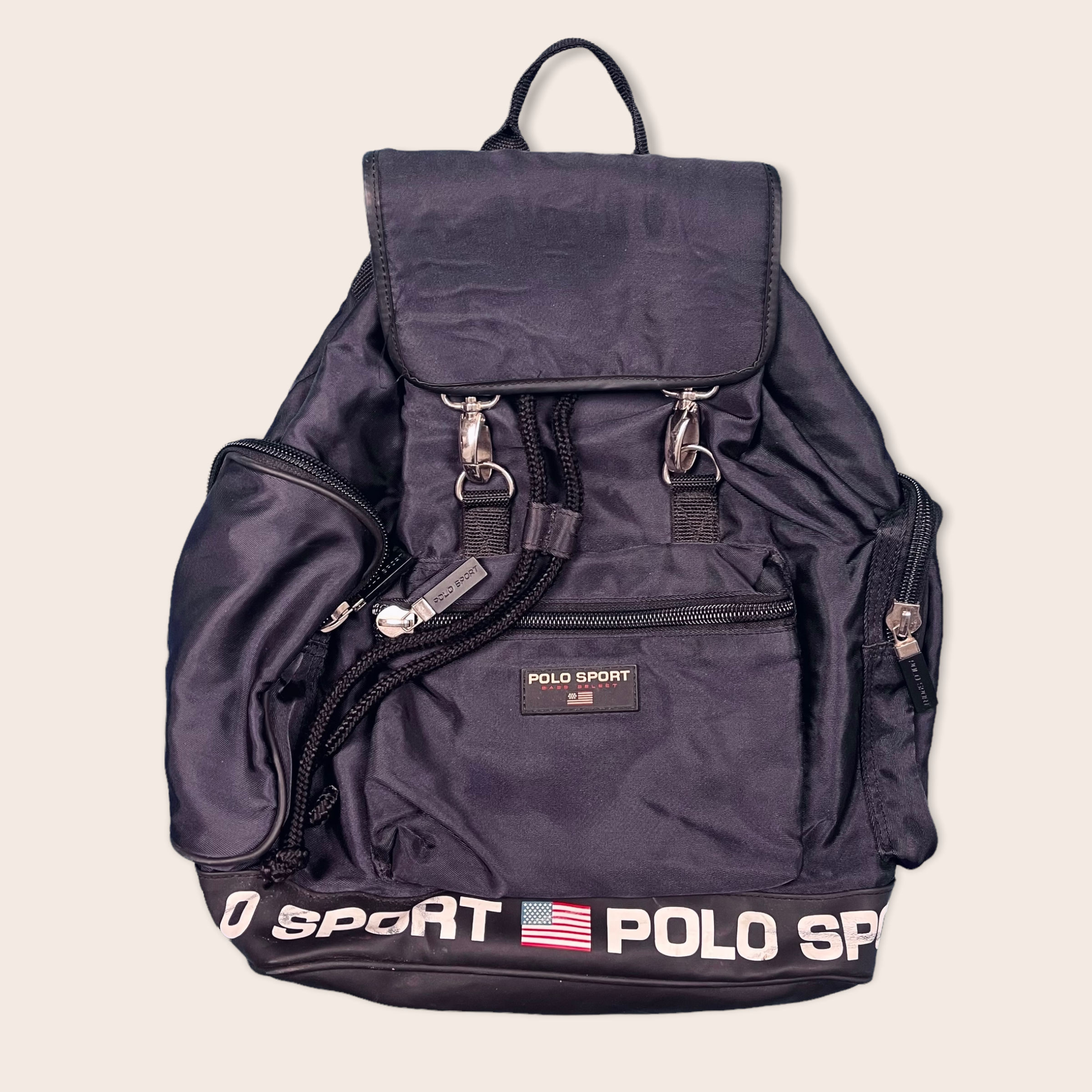 Polo Sport Ralph Lauren back pack bag - Navy – Since'99 Vintage