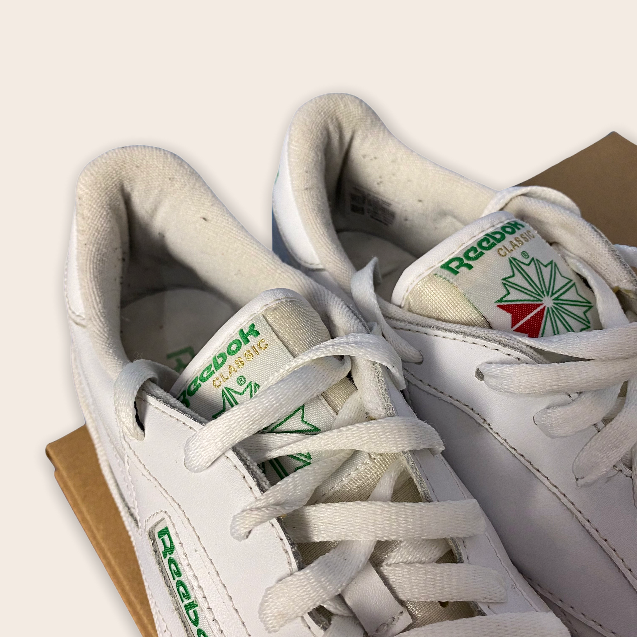 Reebok Club c 85 trainers UK 9 Since 99 Vintage