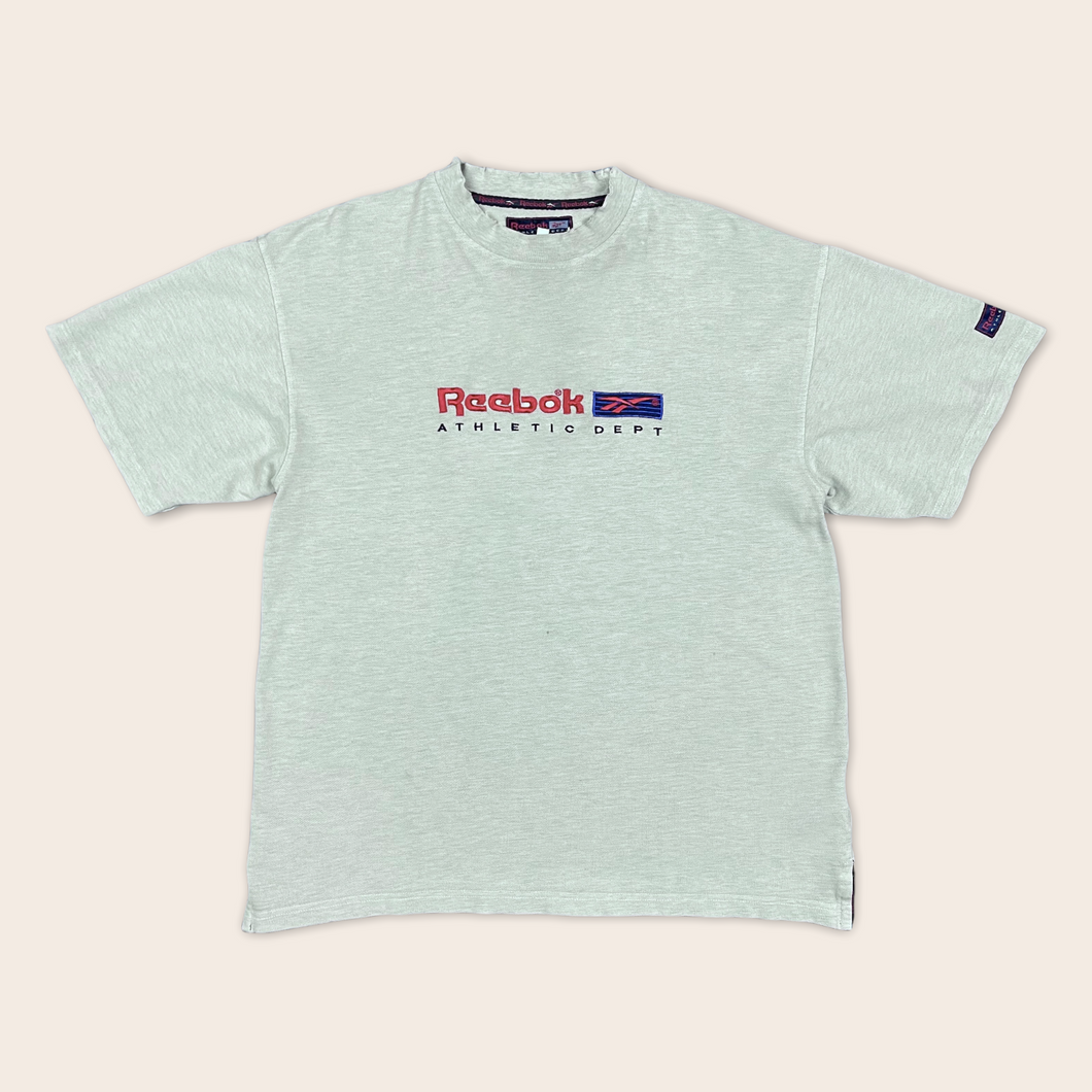 Reebok embroidered spell out t-shirt - XL