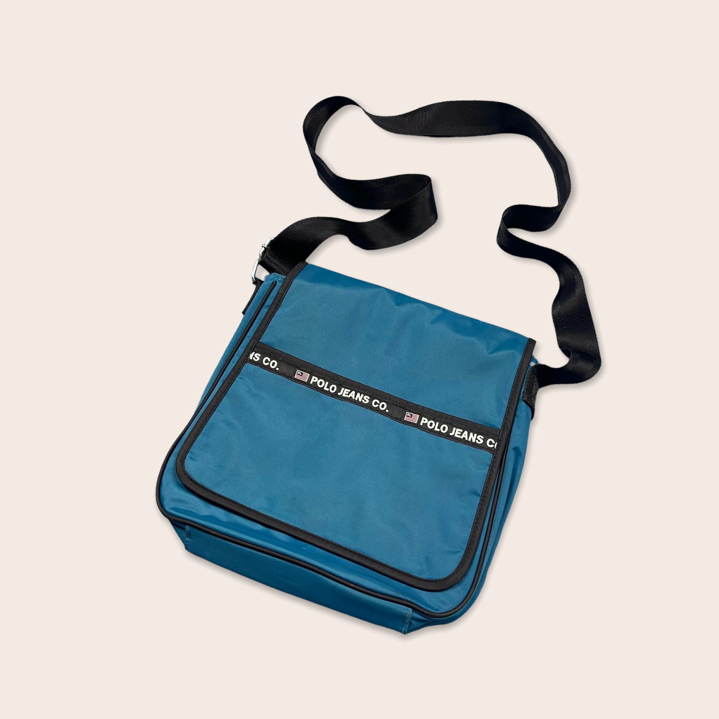 ★関税込み★ POLO RALPH LAUREN Shoulder Bag Shop Polo Ralph Lauren - Mini Polo ID Denim Shoulder Bag