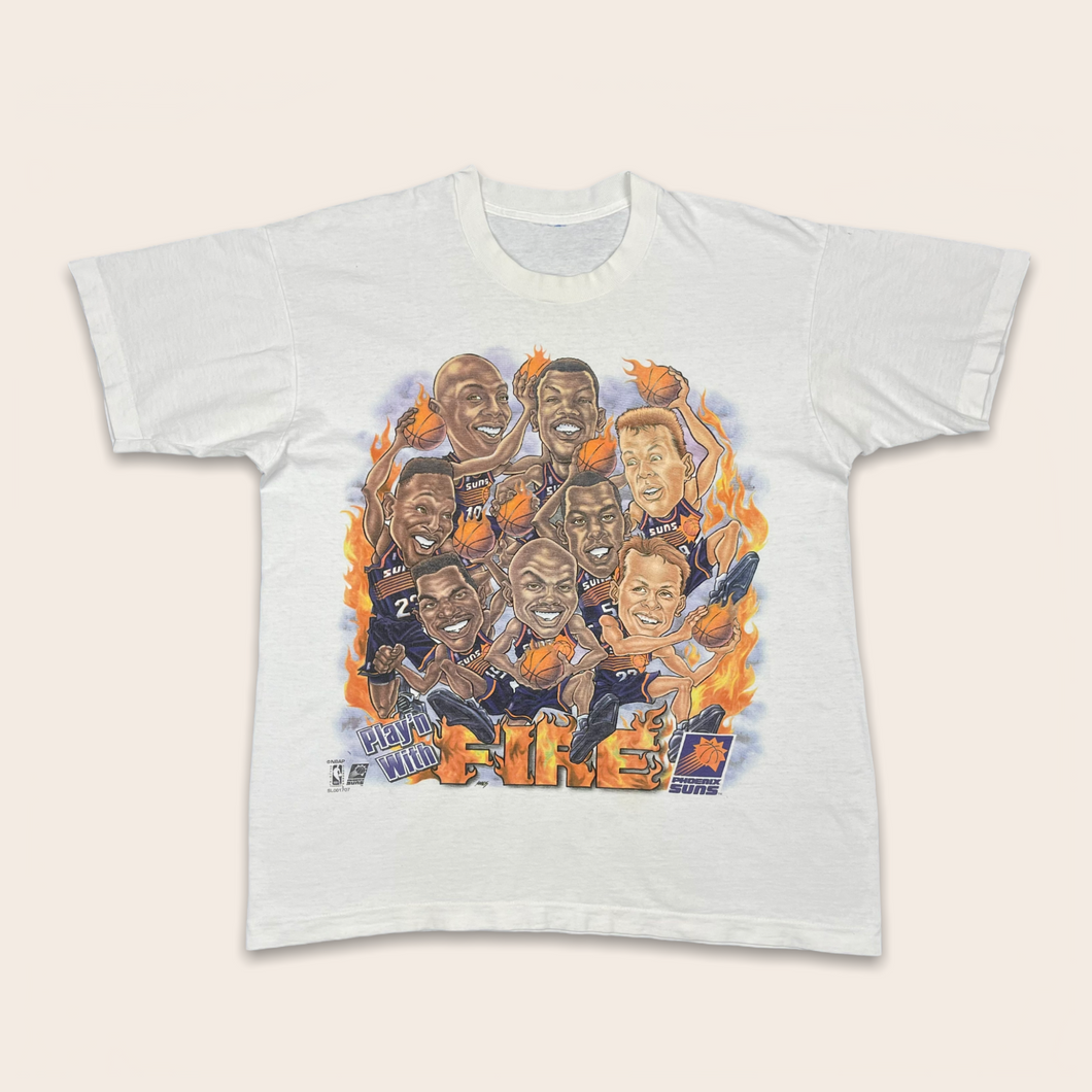 Phoenix Suns ‘Play’n With Fire’ NBA Salem t-shirt