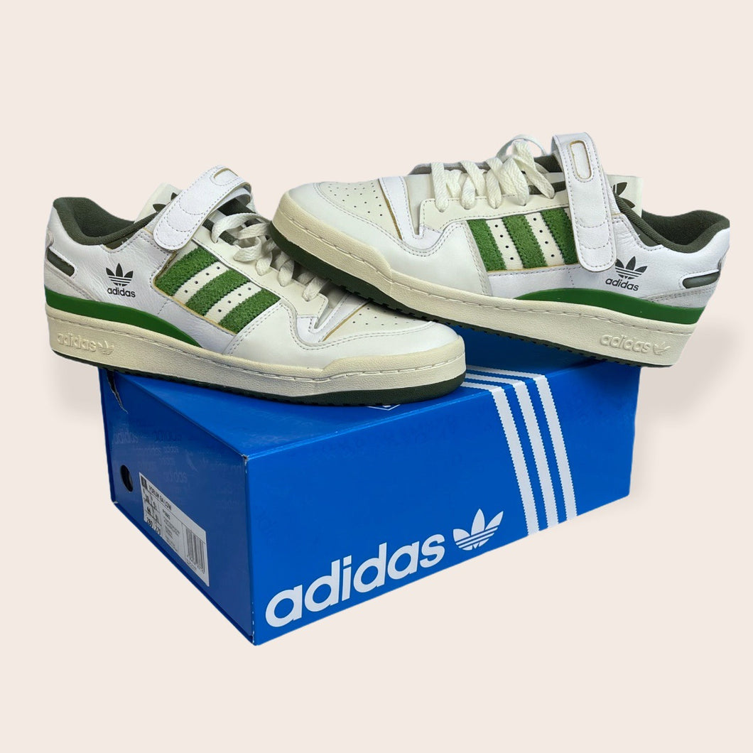 Adidas originals Forum 84 low trainers - Green/Cream