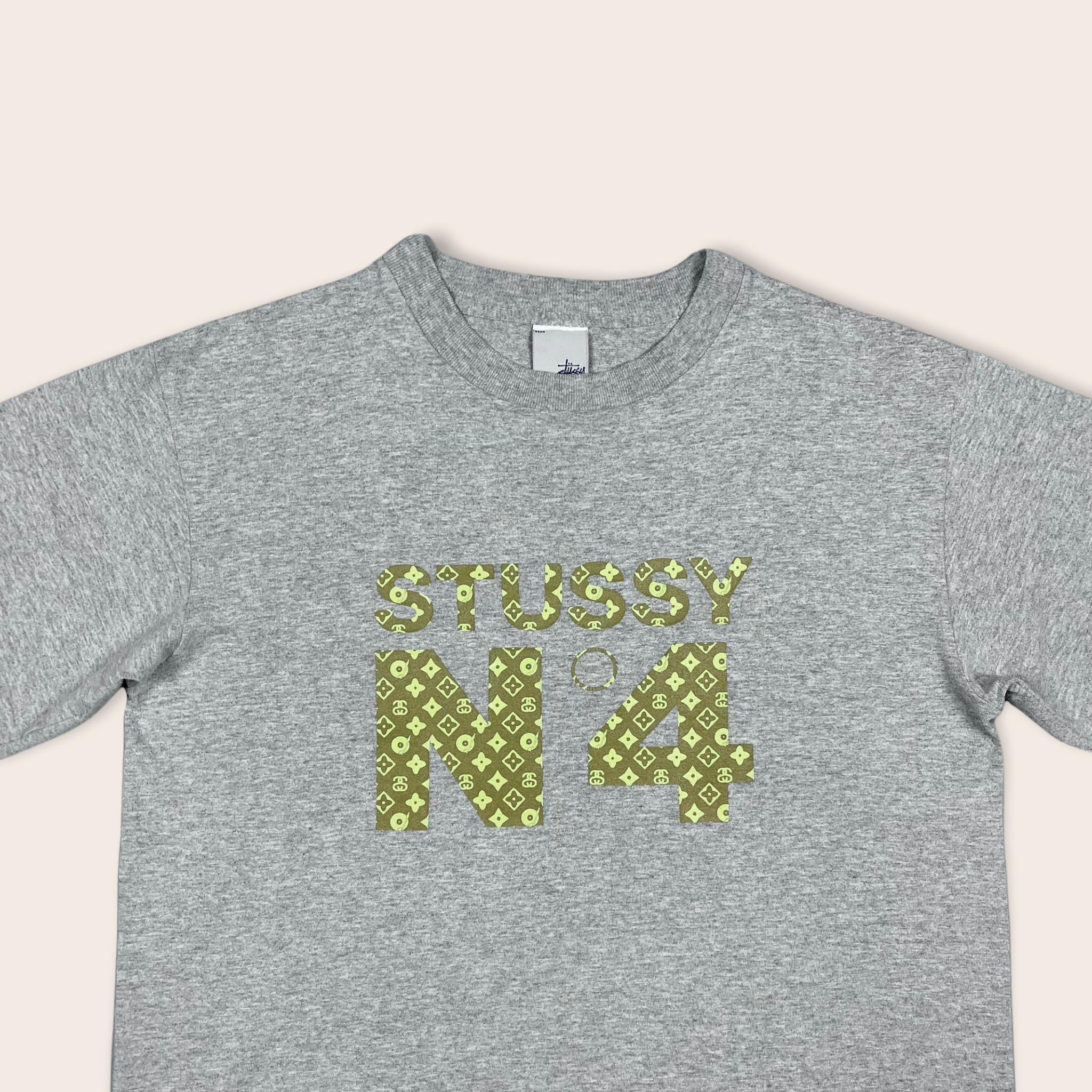 2000's) Stussy Monogram N4 Logo graphic t-shirt - M – Since