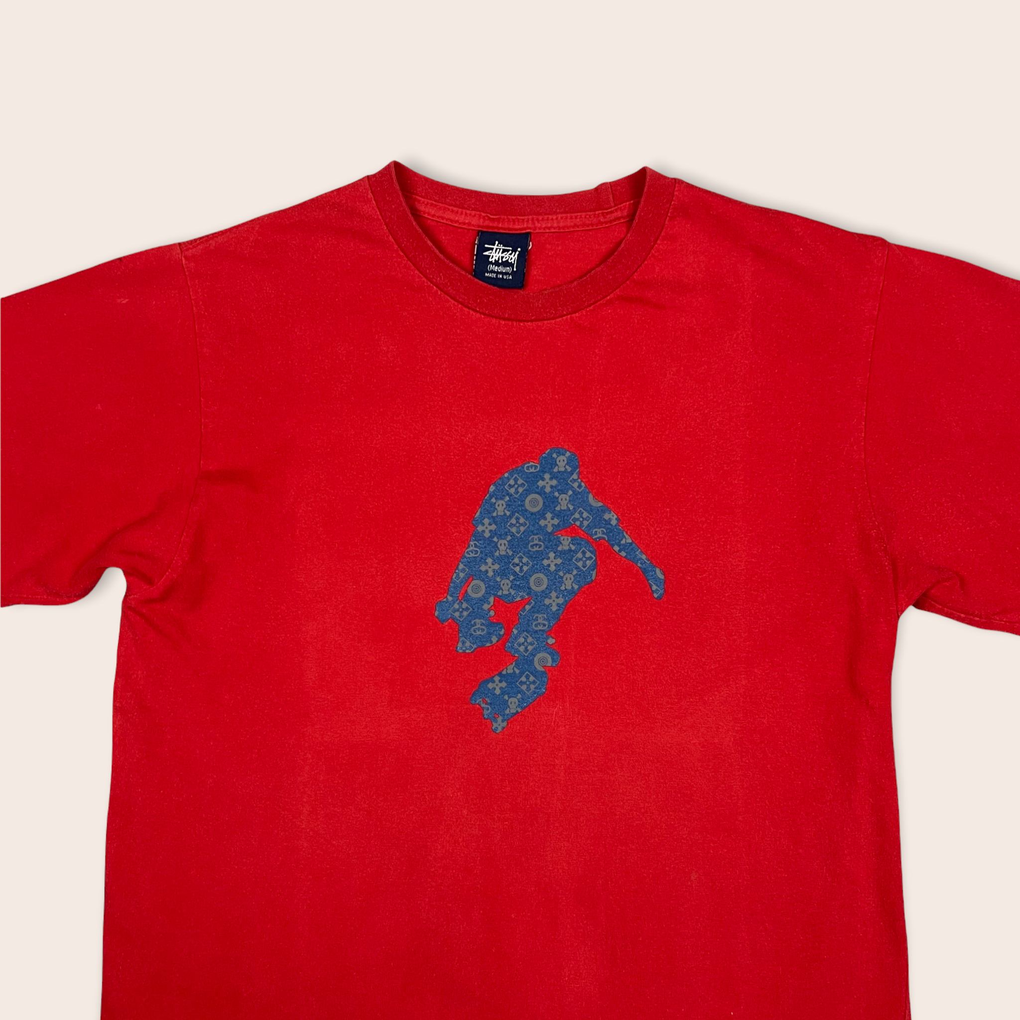 1990's) Stussy Monogram skateboard graphic t-shirt - M – Since'99